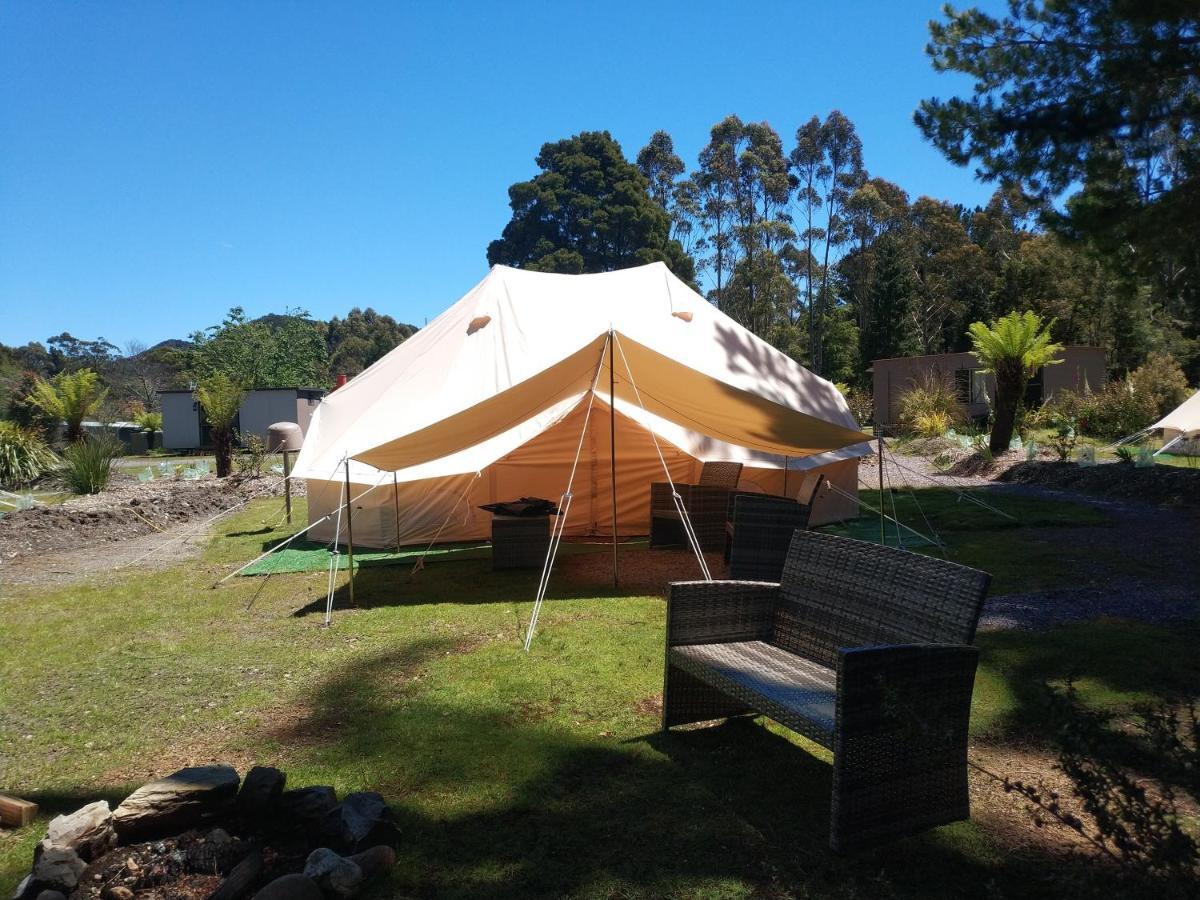 Glamping At Zeehan Bush Camp Eksteriør bilde