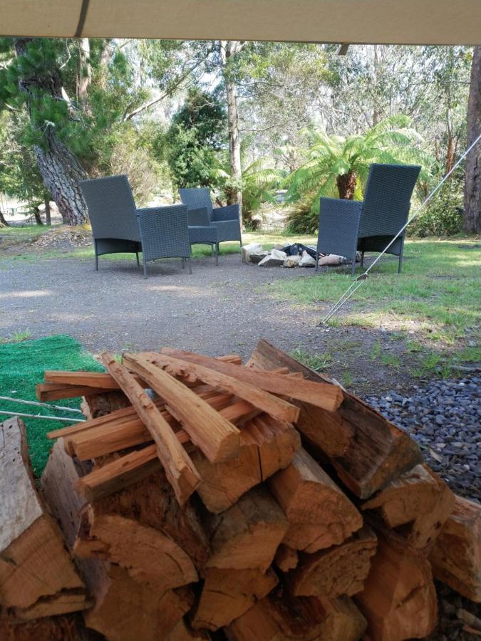 Glamping At Zeehan Bush Camp Hotell Eksteriør bilde